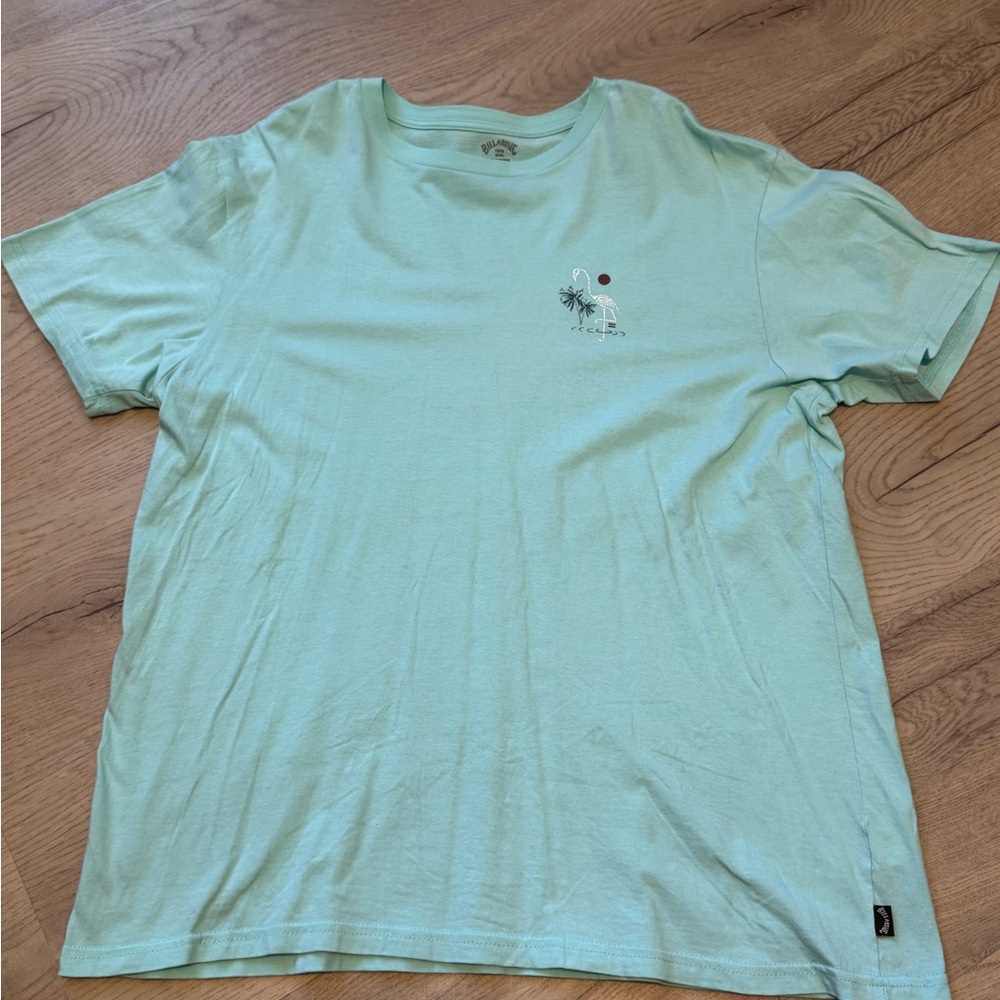 Billabong Mint Green Short Sleeve Tee